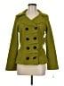 Luii 100% Wool Green Wool Coat Size M - photo 1