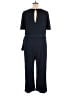 Monteau Solid Blue Jumpsuit Size 2X - photo 2