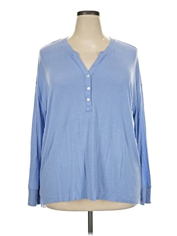 Lou & Grey Long Sleeve Henley (view 1)