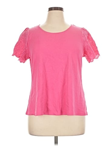 Isaac Mizrahi LIVE! Short Sleeve Top (view 1)