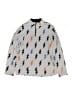 Hanna Andersson 100% Polyester Print Gray Track Jacket Size 14 - 16 - photo 1
