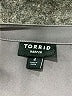 Torrid Gray 3/4 Sleeve Blouse Size 4X Plus (4) - photo 7