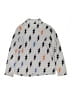 Hanna Andersson 100% Polyester Print Gray Track Jacket Size 14 - 16 - photo 2