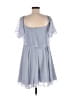 ASOS 100% Polyester Blue Cocktail Dress Size 6 - photo 2