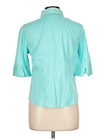 Attention 3/4 Sleeve Button-Down Shirt (view 2)