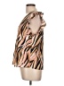 Nine West 100% Polyester Brown Sleeveless Blouse Size L - photo 5
