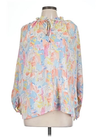 Entro 3/4 Sleeve Blouse (view 1)