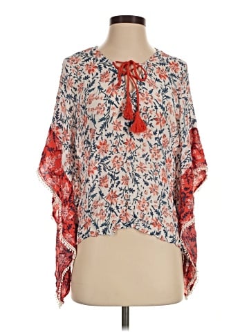Democracy 3/4 Sleeve Blouse (view 1)