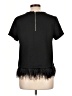 W5 Black Short Sleeve Blouse Size L - photo 2