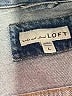 Ann Taylor LOFT Blue Denim Jacket Size L - photo 6