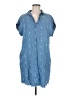 Thread & Supply 100% Tencel Blue Casual Dress Size M - photo 1