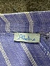 Abbeline 100% Rayon Stripes Blue Casual Pants Size M - photo 4