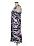New Directions Print Purple Cocktail Dress Size M - photo 5