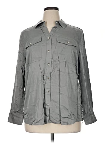 Chico's Long Sleeve Button-Down Shirt (view 1)