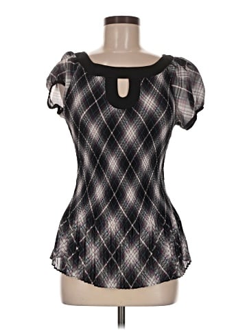 Essentials Short Sleeve Blouse (view 1)