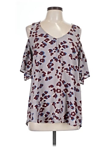 By Together 3/4 Sleeve Blouse (view 1)