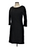 Sandro Solid Black Casual Dress Size Lg (3) - photo 1