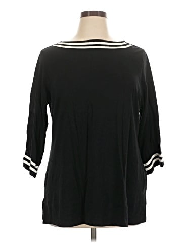 Karen Scott 3/4 Sleeve T-Shirt (view 1)