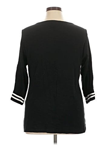 Karen Scott 3/4 Sleeve T-Shirt (view 2)