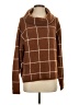 Lumiere Plaid Brown Pullover Sweater Size S - photo 1