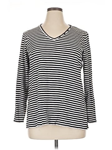 Chico's 3/4 Sleeve T-Shirt (view 1)