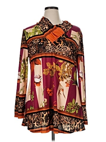 Lily by Firmiana Long Sleeve Blouse (view 1)