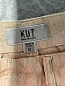 Kut from the Kloth Chevron-herringbone Tan Khakis Size 12 - photo 7