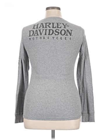 Harley Davidson Long Sleeve Henley (view 2)