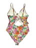 Hurley Floral Pink One Piece Swimsuit Size 3X - photo 2