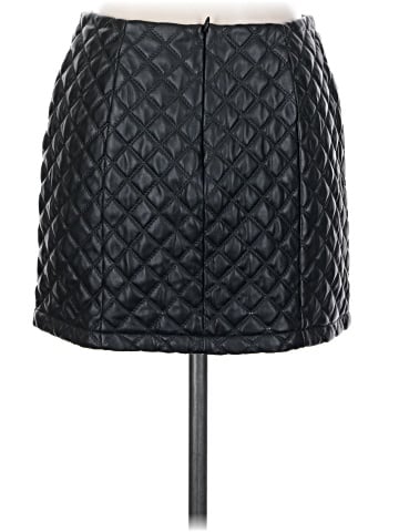 Hunter Faux Leather Skirt (view 2)