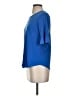 Adrianna Papell Blue 3/4 Sleeve Top Size S - photo 5