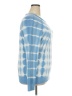 a.n.a. A New Approach 100% Cotton Tie-dye Blue Pullover Sweater Size XXL - photo 4