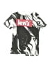 Levi's Print Silver Short Sleeve T-Shirt Size 8 - 10 - photo 1