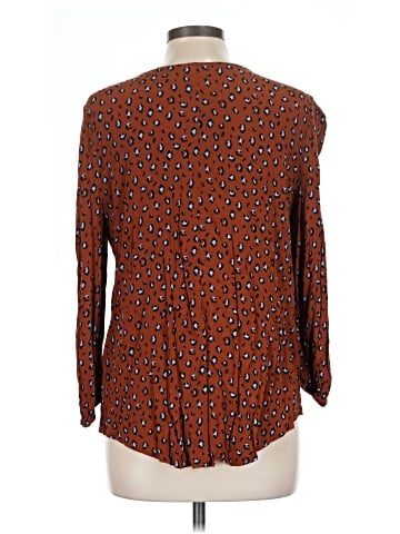 a.n.a. A New Approach 3/4 Sleeve Blouse (view 2)