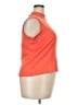 Lands' End 100% Baumwolle Orange Short Sleeve Turtleneck Size 18 - 20 - photo 4