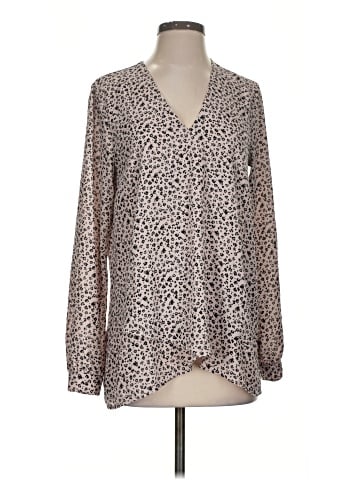 Karen Kane Long Sleeve Blouse (view 1)