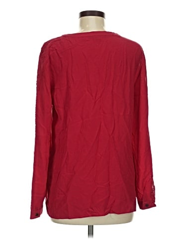 Antonio Melani Long Sleeve Silk Top (view 2)