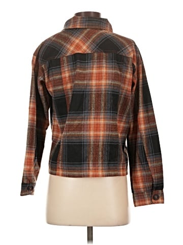 Democracy Long Sleeve Button-Down Shirt (view 2)