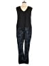 DKNY Jeans Graphic Black Jumpsuit Size L - photo 1