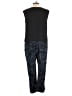 DKNY Jeans Graphic Black Jumpsuit Size L - photo 2
