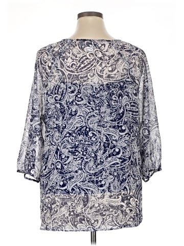 Liz Claiborne 3/4 Sleeve Blouse (view 2)