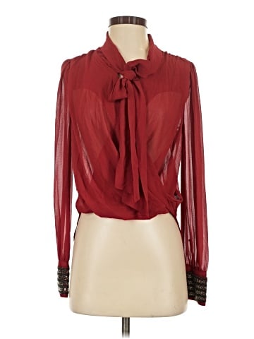 Double Zero Long Sleeve Blouse (view 1)