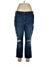 Old Navy Hearts Blue Jeans Size 16 - photo 1