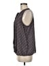 J.Crew 100% Polyester Blue Tank Top Size M - photo 5