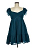 Evolutionary 100% Polyester Teal Casual Dress Size M - photo 1