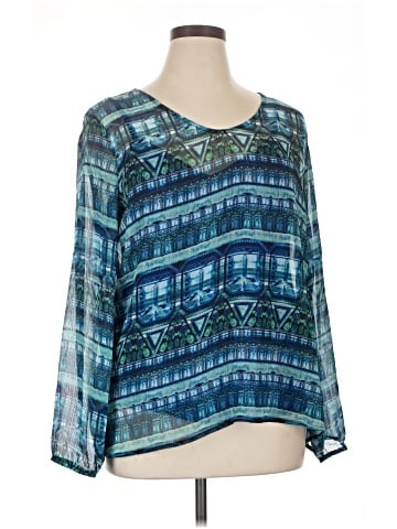 Liz Claiborne 3/4 Sleeve Blouse (view 1)