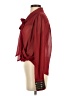 Double Zero 100% Polyester Burgundy Long Sleeve Blouse Size S - photo 5
