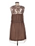 C. Luce 100% Polyester Brown Casual Dress Size M - photo 2