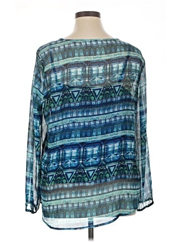 Liz Claiborne 3/4 Sleeve Blouse (view 2)