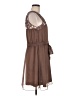 C. Luce 100% Polyester Brown Casual Dress Size M - photo 4